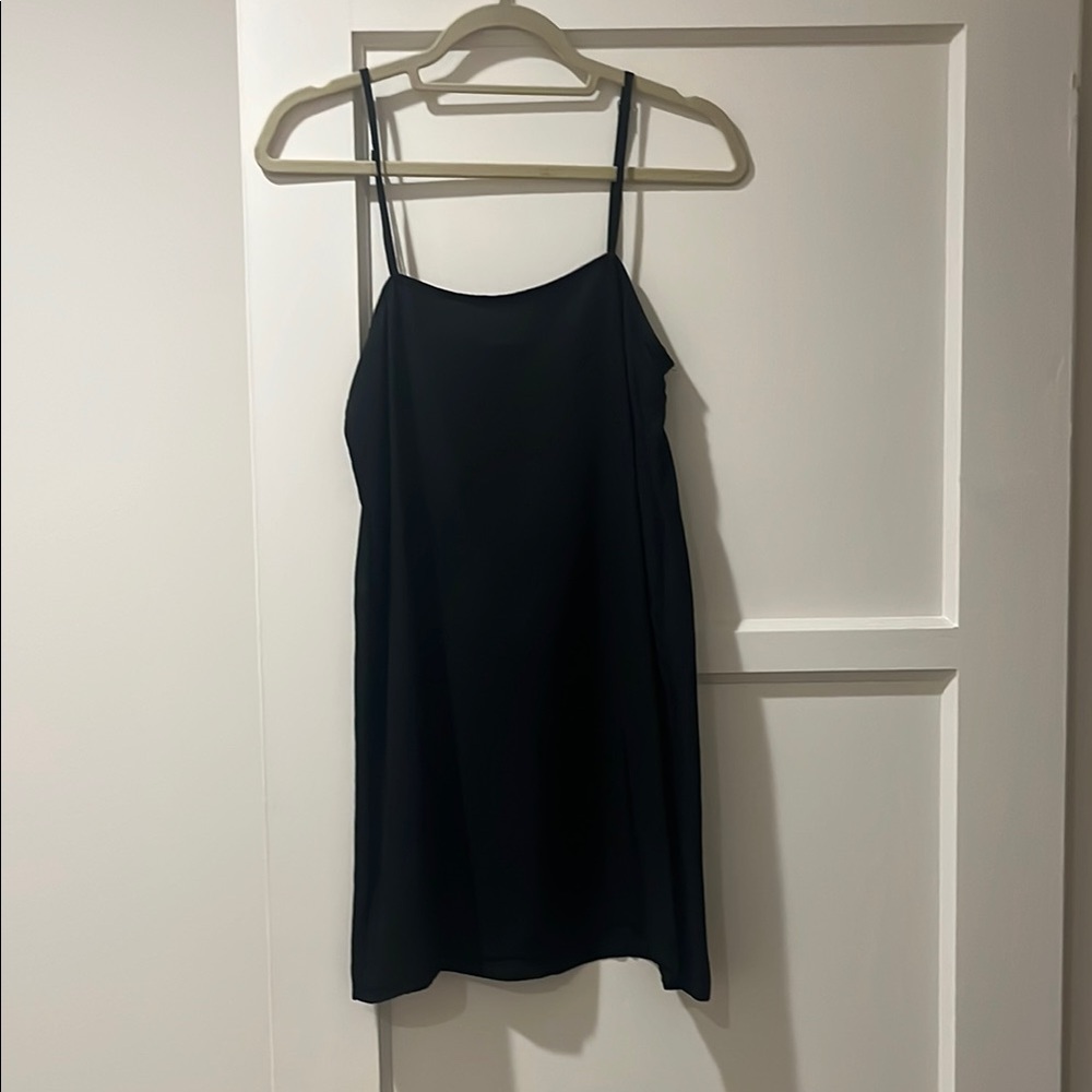 Flynn Skye Silk Black Mini Dress